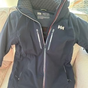 Good as new! Helly Hansen Women's Alphelia Lifaloft Jacket (navy blue)